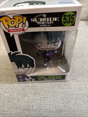 Funko Pop! Joker Vinyl Figure – Purple Suit with Green Tie and White Face